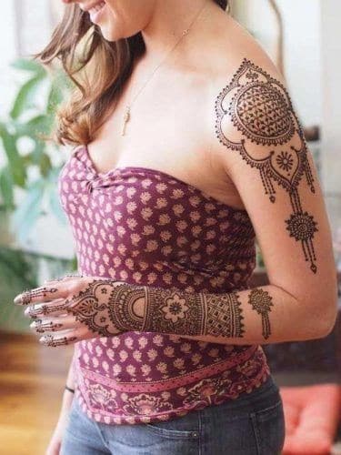 4 – Arm Design for Bride to Be