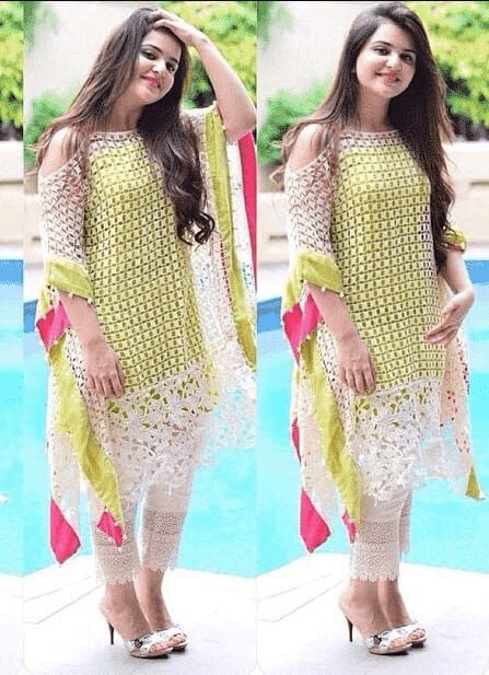 ↓ 18 – Cold Shoulder Kurta