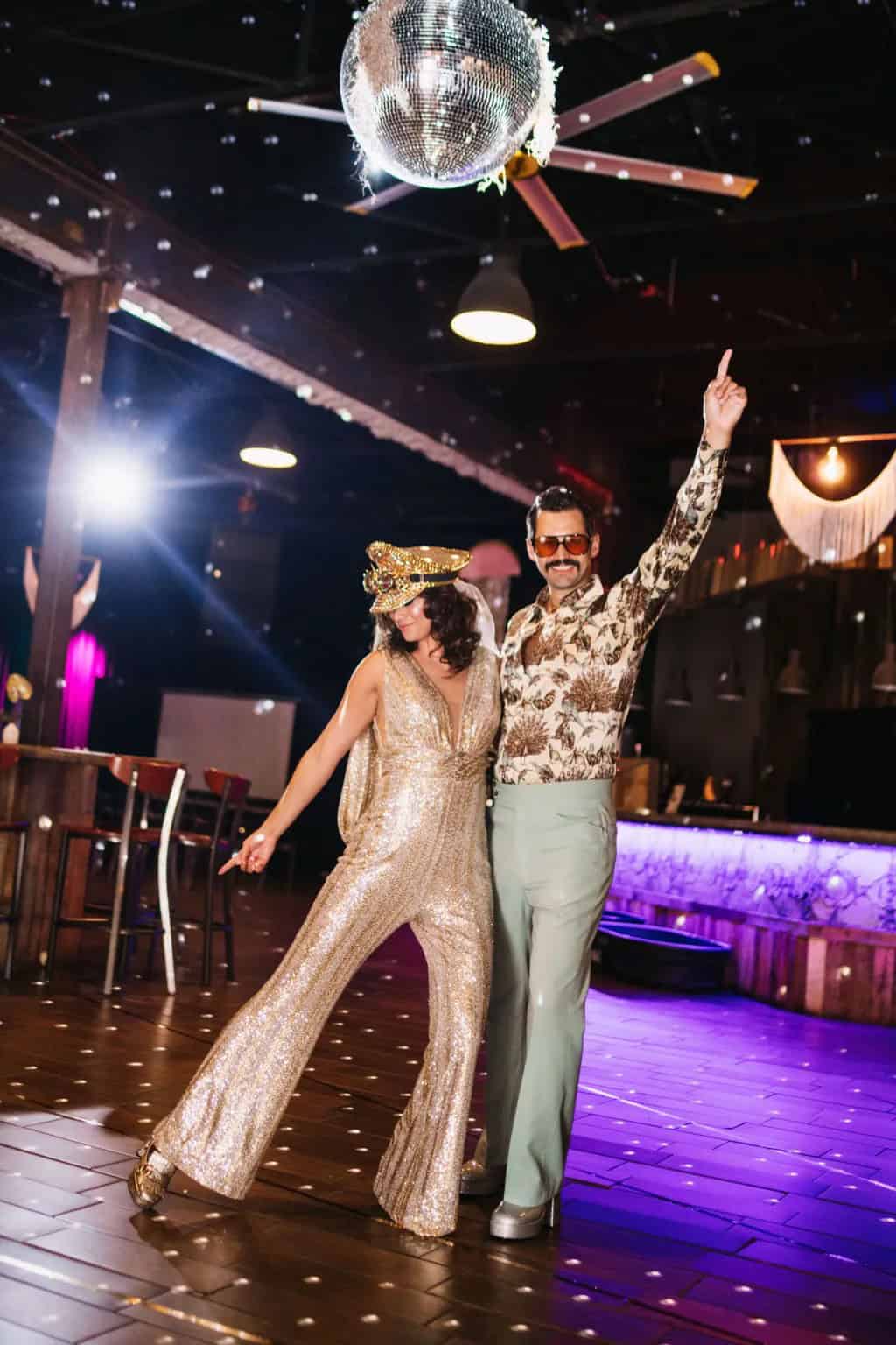 37 – Themed After-Party Outfit for the Bride & Groom