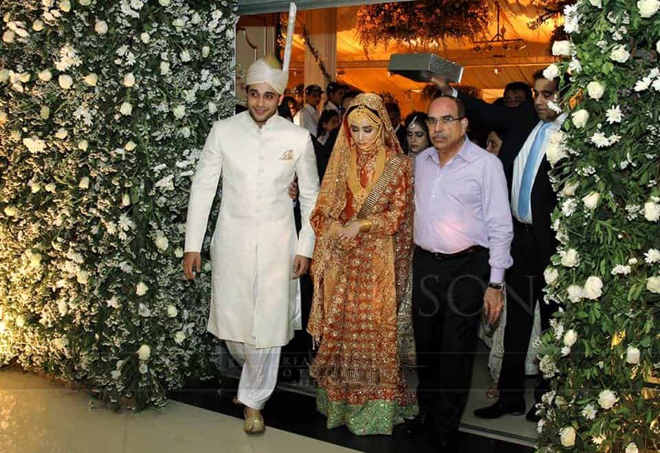 ↓ 14 – Malik Riaz’s Granddaughter’s Bridal Dress