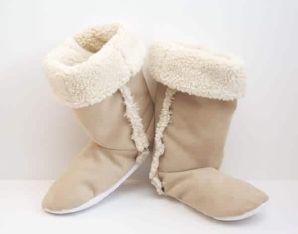 #30-DIY SHERPA BOOTS