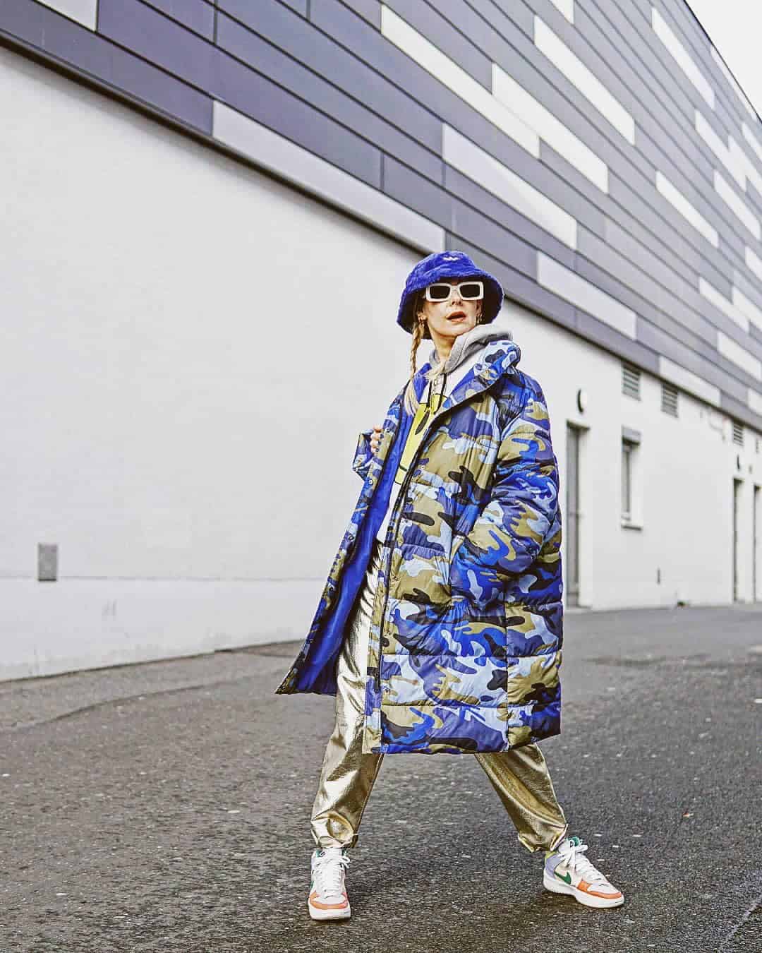 27 – Nail the Street Style with a Camouflage Duvet Puffer