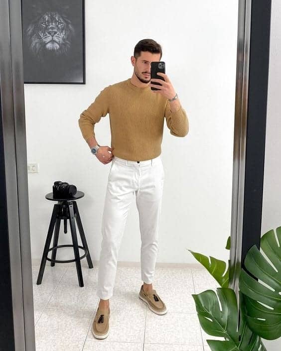 White Pants for Dad’s Brother