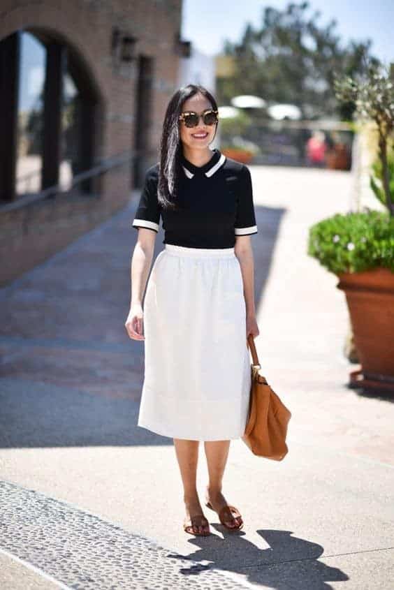 8 – Go For A Timeless Look With A Black And White Combo