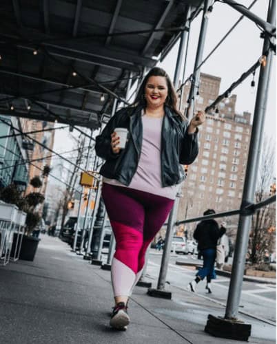 ↓ 13. Fun & Beautiful Activewear for Curvy Ladies