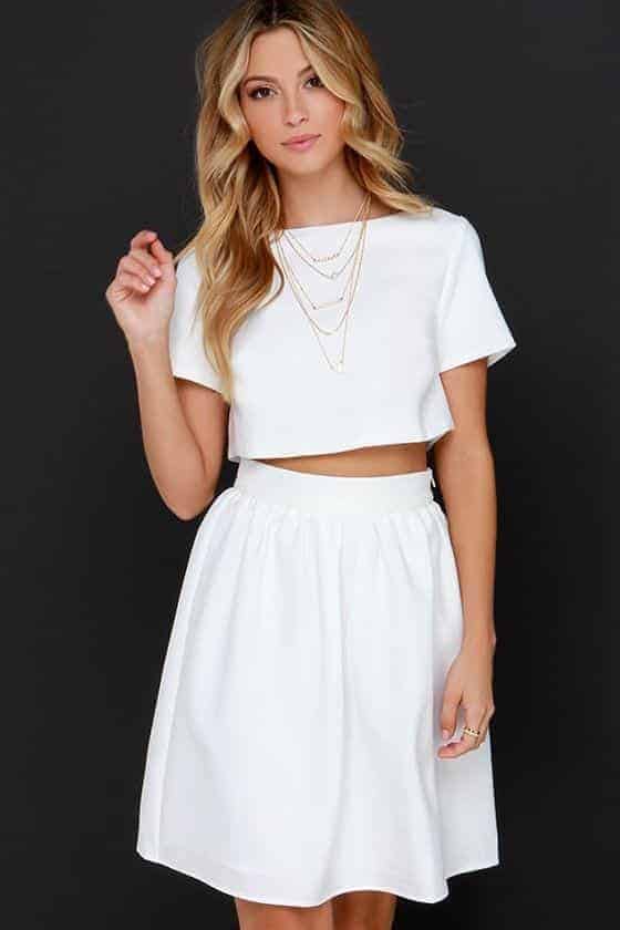 Elegant Two-Piece Dress