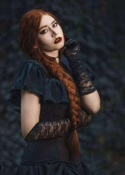 11 – Gothic Lace Dress