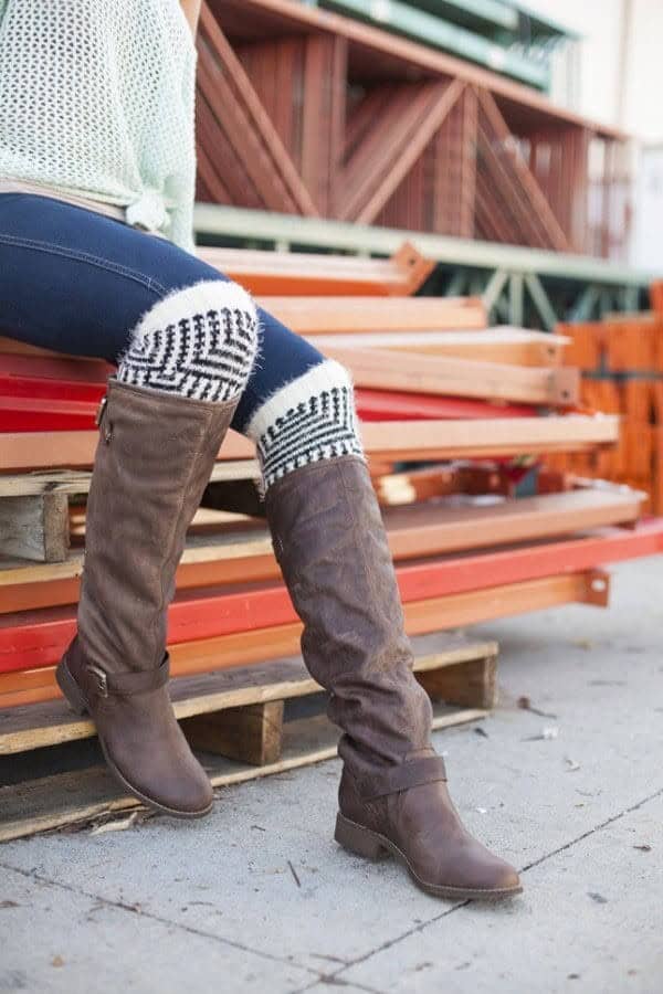 #17-DIY BOOT SOCKS.