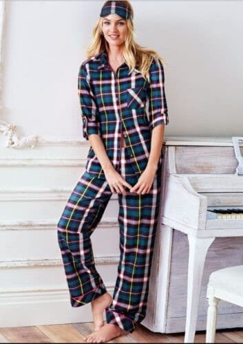 ↓ 3 – Flannel Pajamas