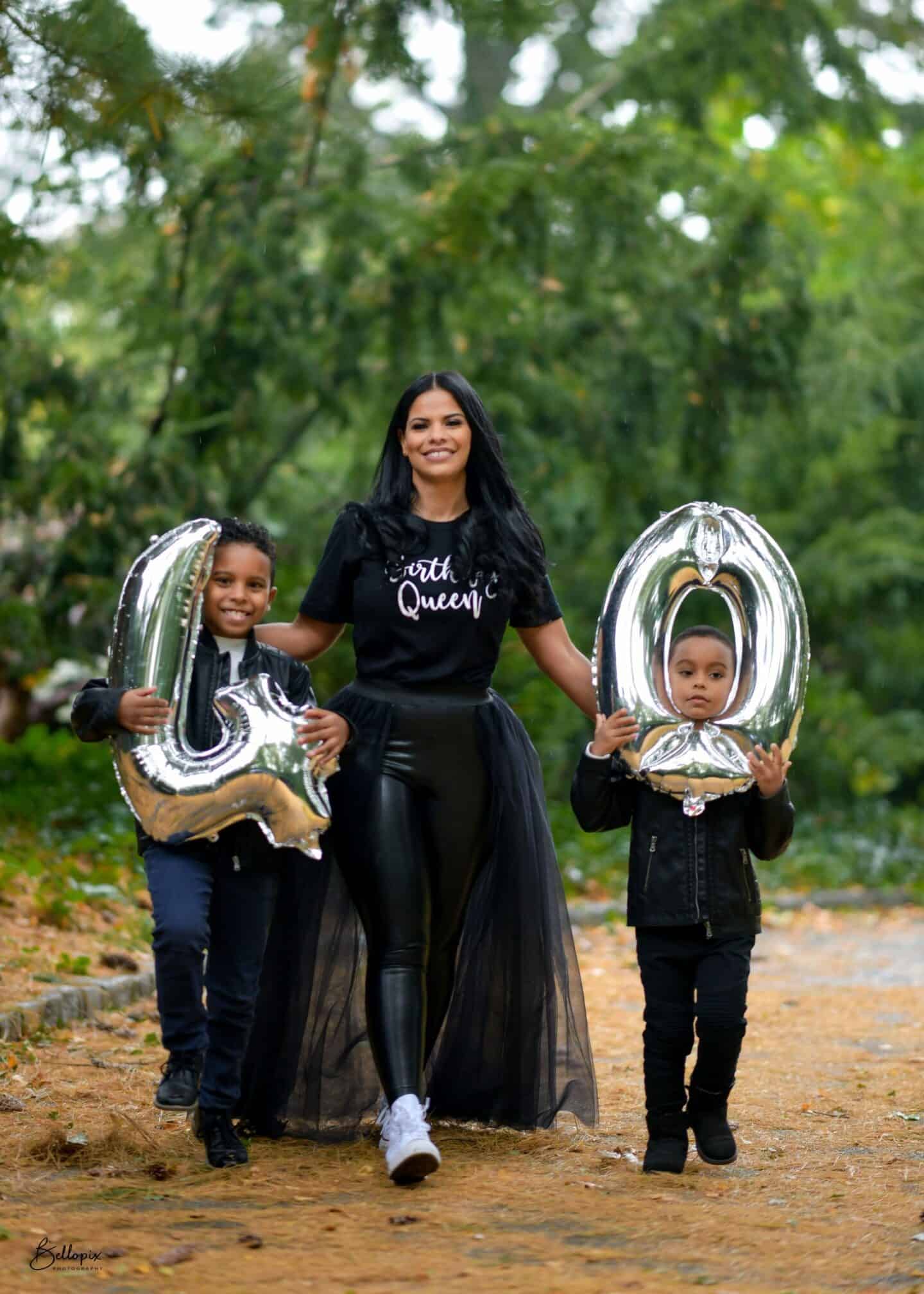 16 – Mix Leather Pants & Tulle for an All-Black Outfit!