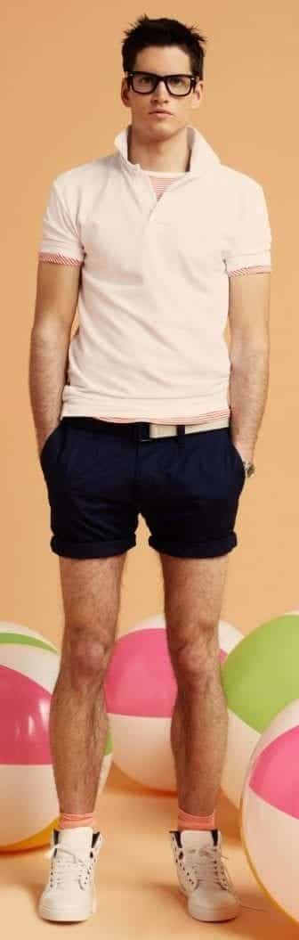 #5 – Polo Shirt With Shorts