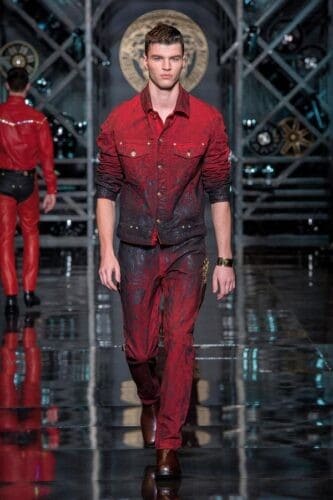 #8. Versace’s Cowboy Inspired Look