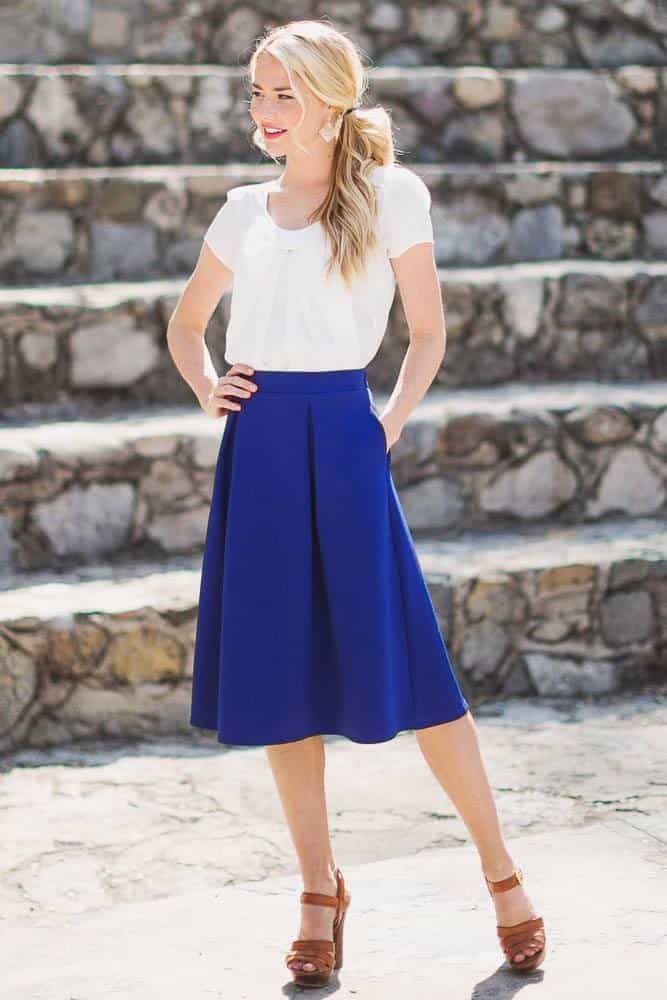 ↓ 14 – A-Line Skirt