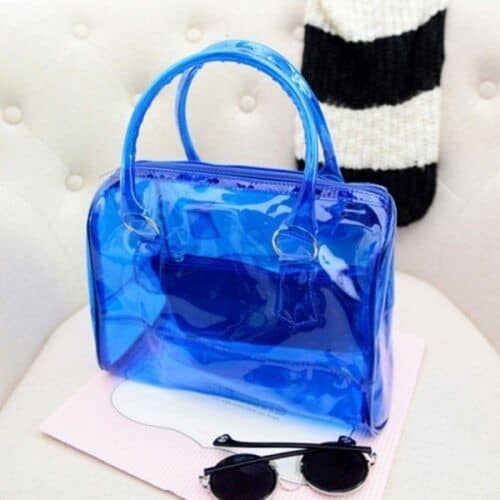 #10- Cute Jelly Bucket Bag