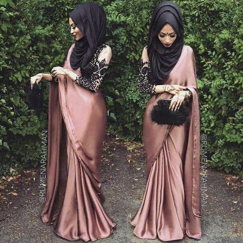 ↓ 26 – Hijab With Saree