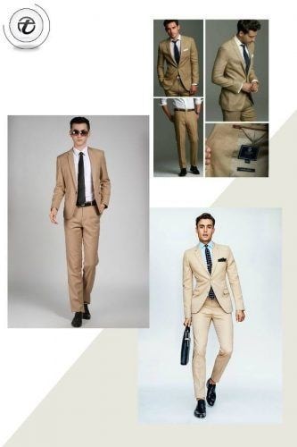 4 – Professional Khaki Look With Black Formal Shoes