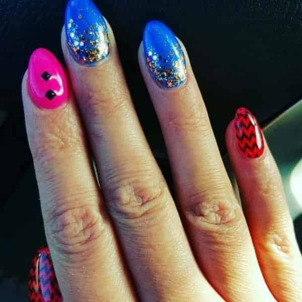 37 – Colorful Nail Art Designs