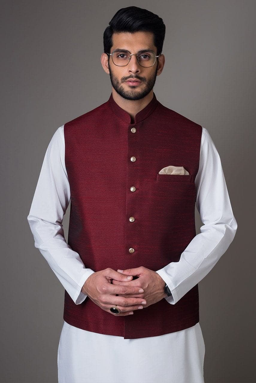 ↓ 7  – Maroon Waistcoats