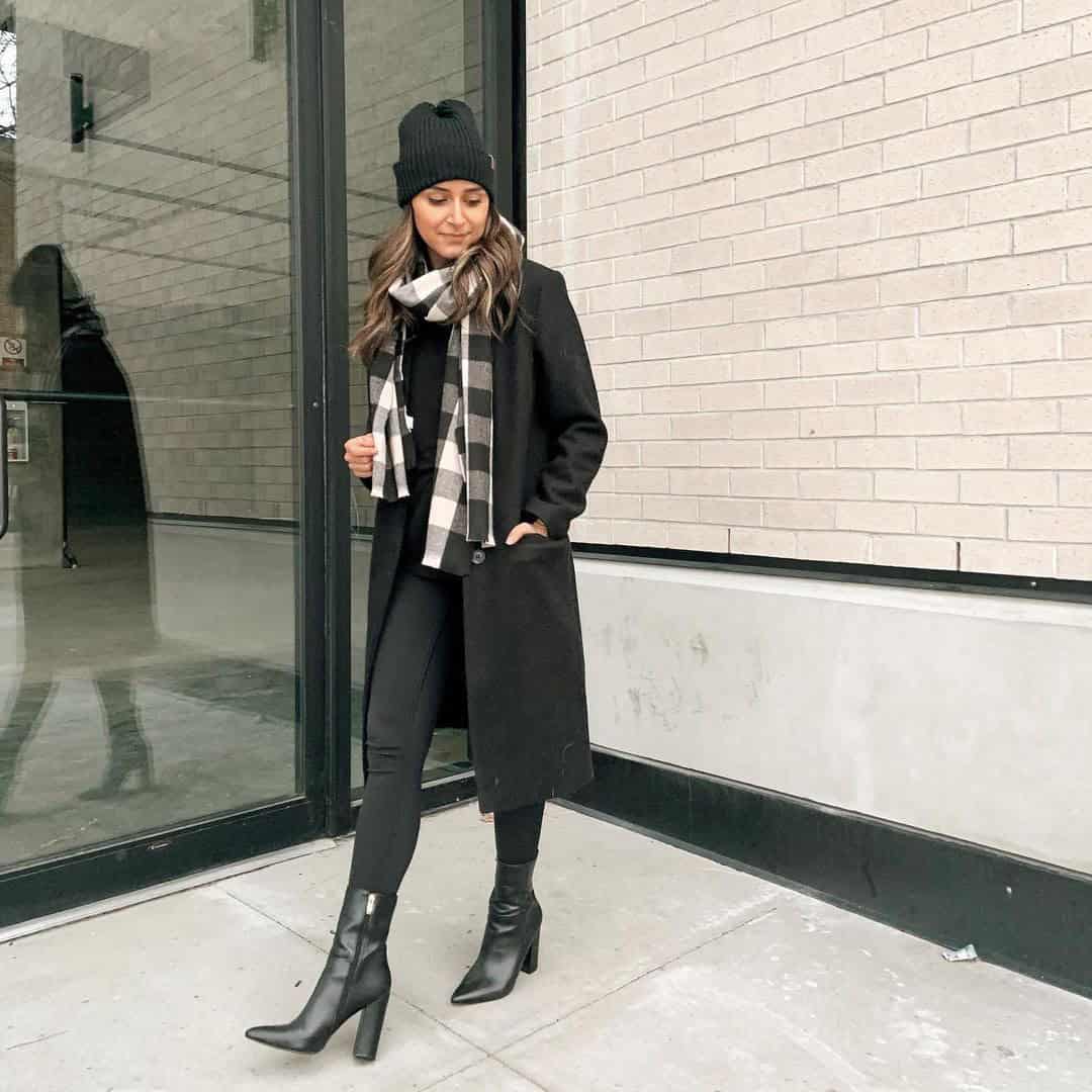 16 – In Winter, Wear Boots With A Long Coat