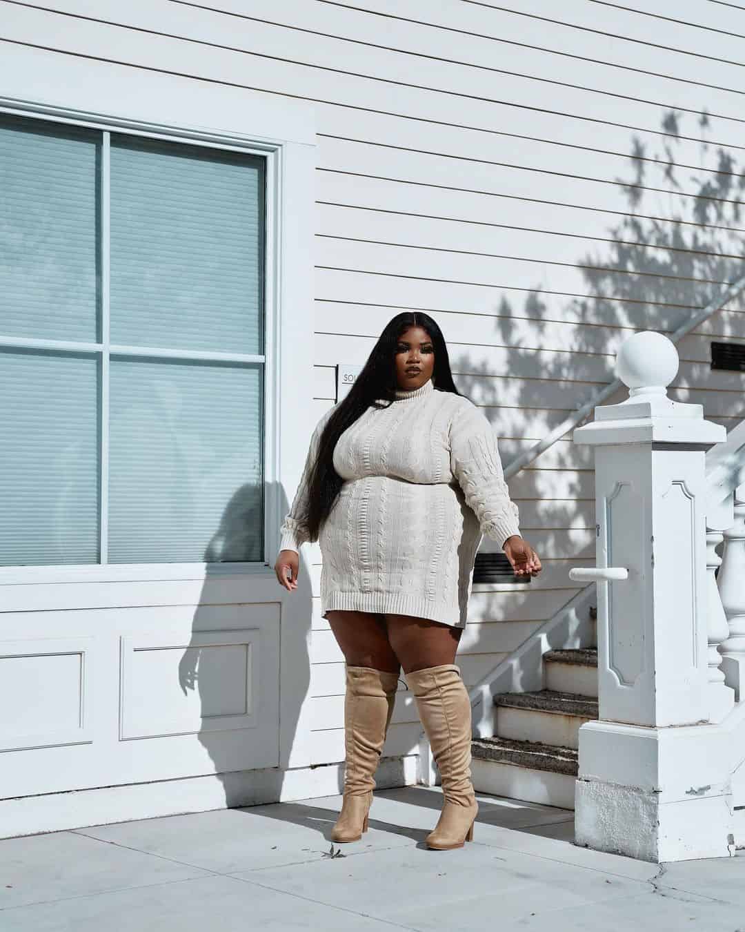 13 – Winter OTTD for Curvy Ladies