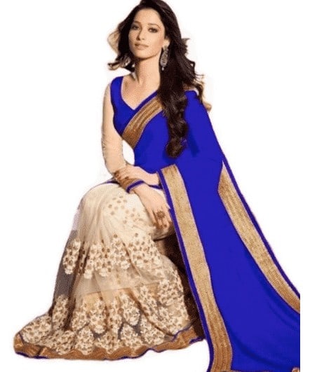 ↓ 7 – Saree For Indian Brides