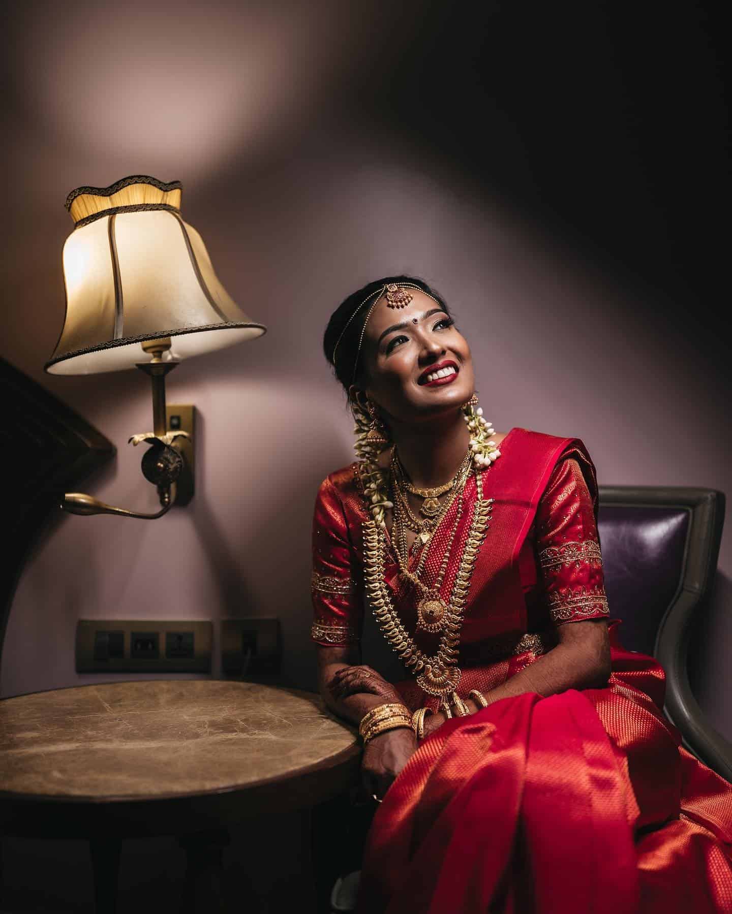 11 – Rosy Red: Silk Saree Edition