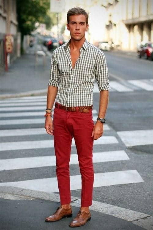 #8. With Bracelets and Leather Loafers