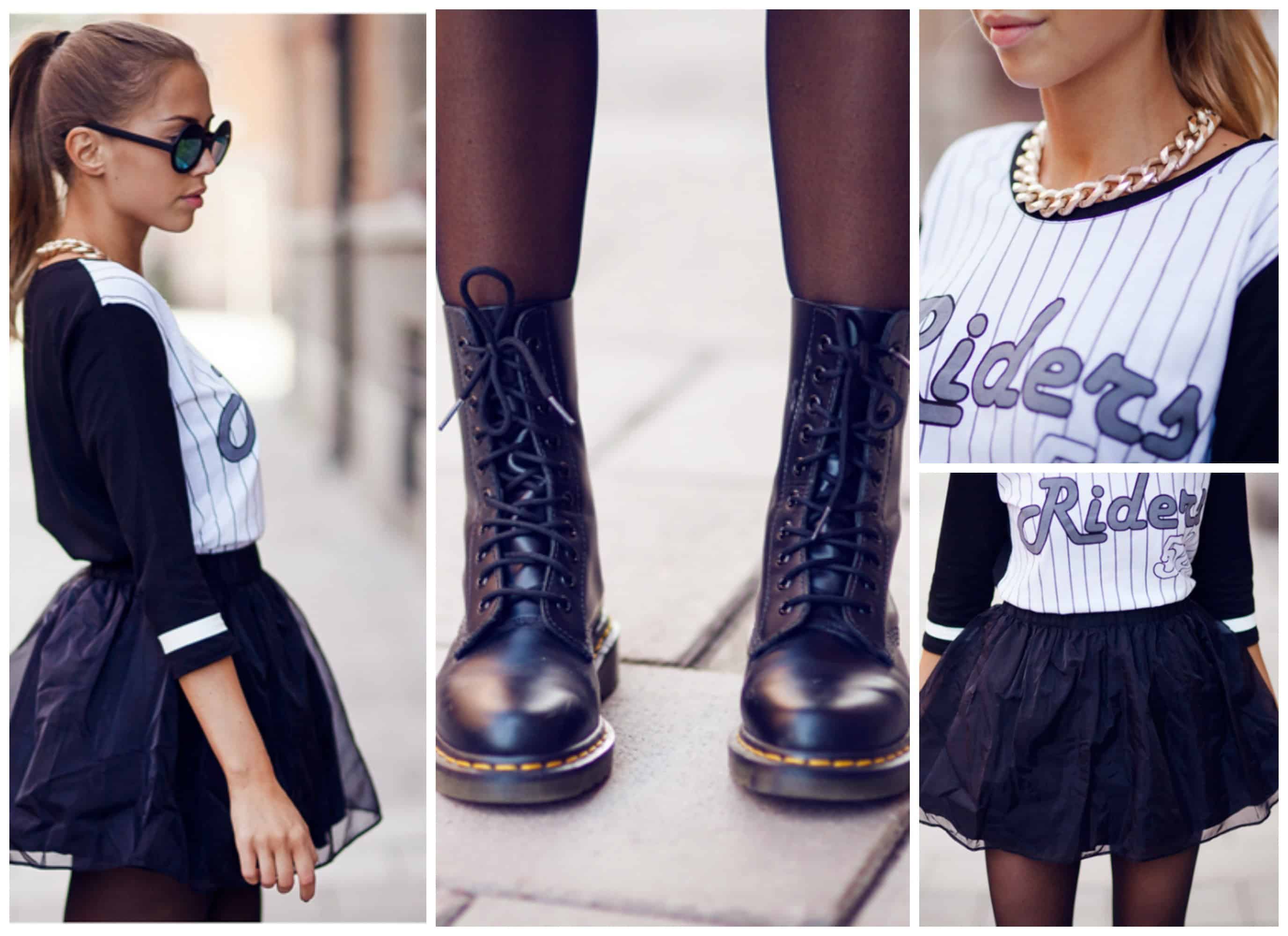 13 – Doc Martens with Fluffy Skirt