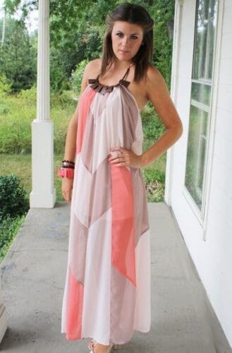 #13 Light, Printed Maxi