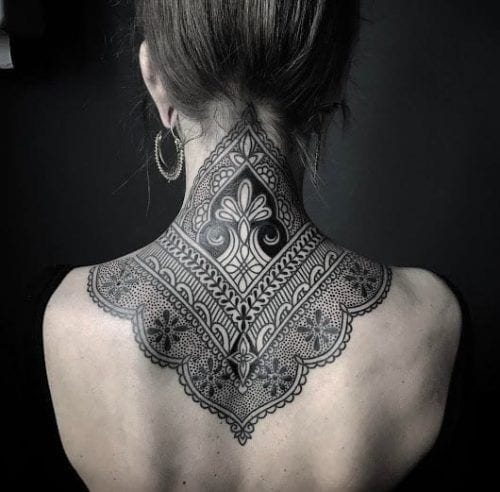 ↓ 20 –Tribal Tattoo Mehndi Design