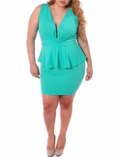 #21. A Bow Mint Dress