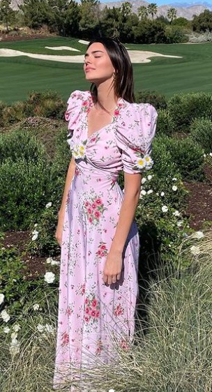 2 – Floral Sundresses On Kendal Jenner