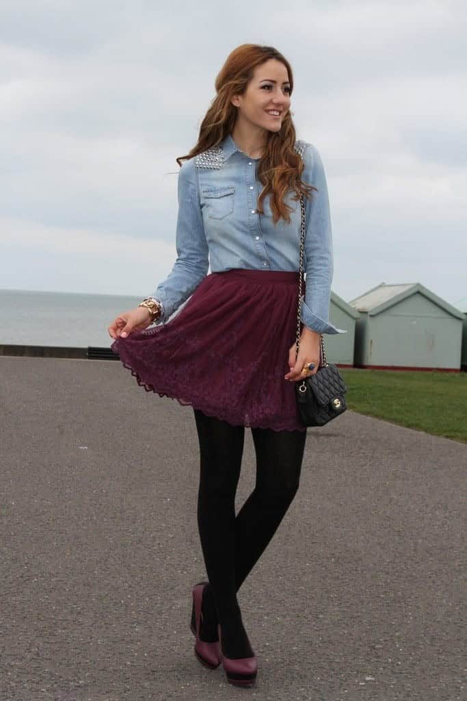 22 – The Chic  Skirt Outfit