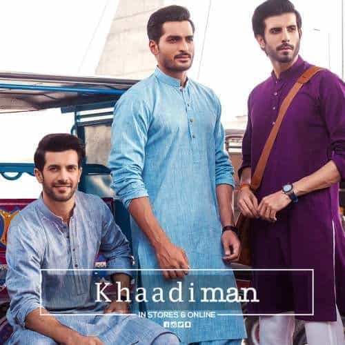 ↓ 6 – Khadi Men Eid Kurtas Collection