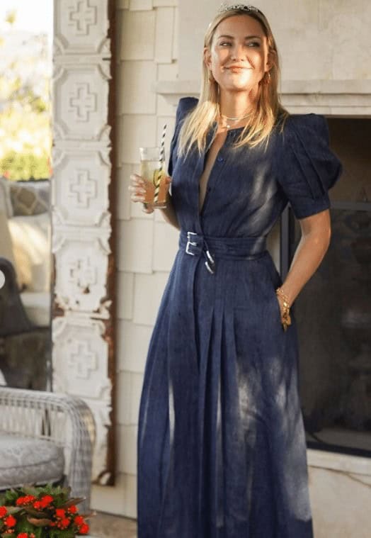 12 – Kate Hudson’s Denim Dress