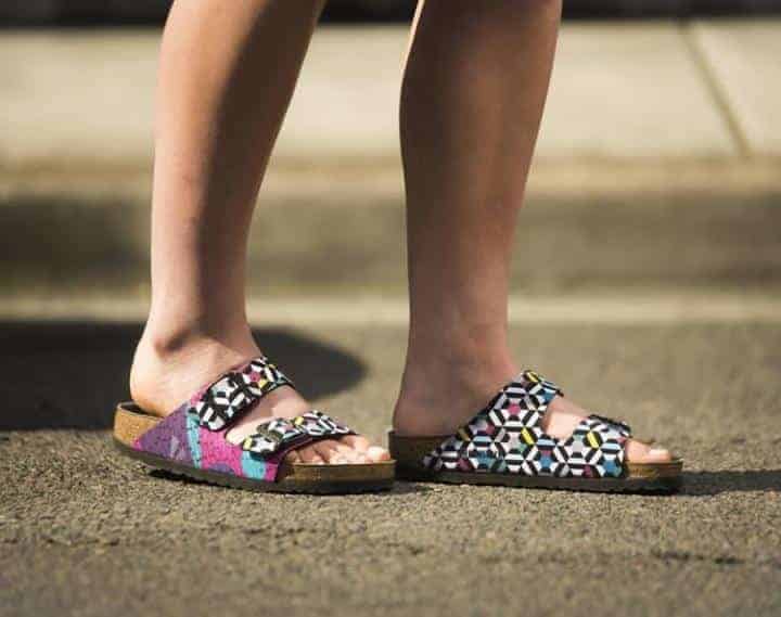 ↓ 27. Geometric Sandals