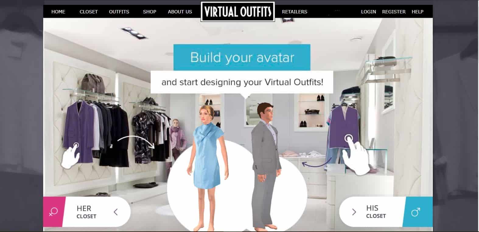 ↓ 7 – Virtual Outfits