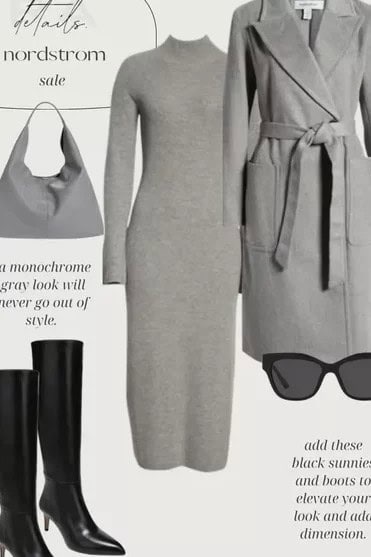 Go With Grey on Grey: The Best Combination for Winters