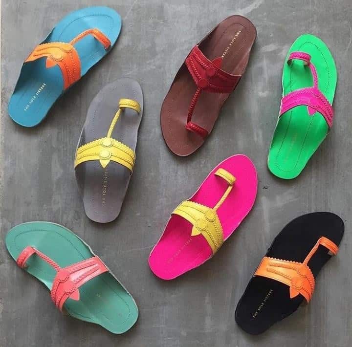 ↓ 10. Holi Footwear Ideas