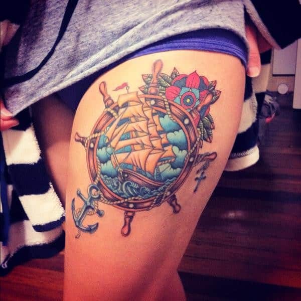 #4- Pirate tattoo