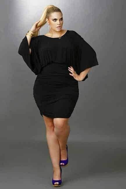 #13. A Flowy Black Dress