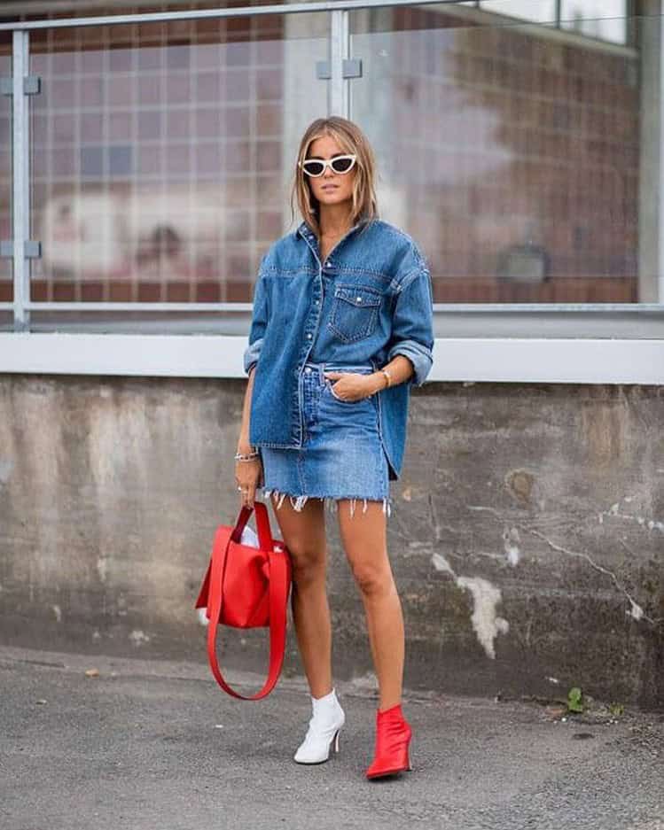 16 – All-Denim Look With Ankle Boots