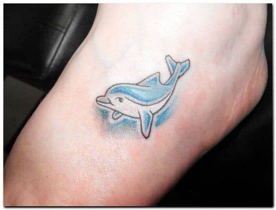 2 – Baby Dolphin Tattoo