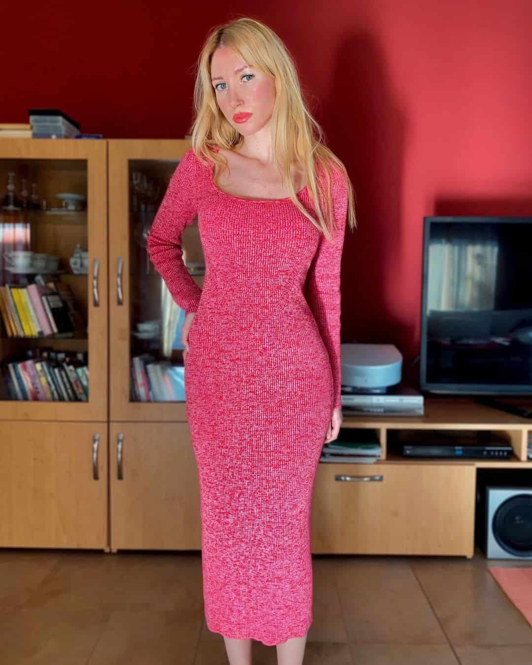 18 – Long Bodycon Dress