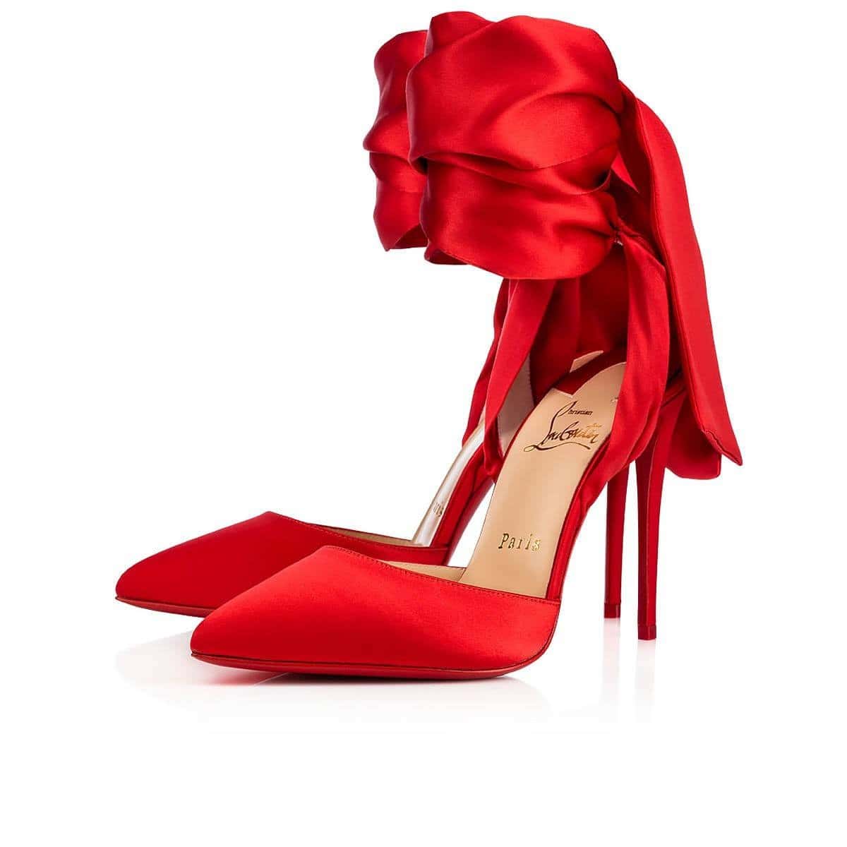 ↓ 1. Red Designer Heels