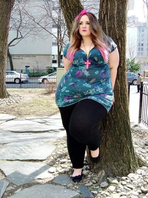 #17. Plus Size Punk Look