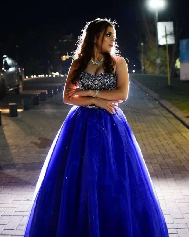 04 – Blue Ballgown for Late Night Events