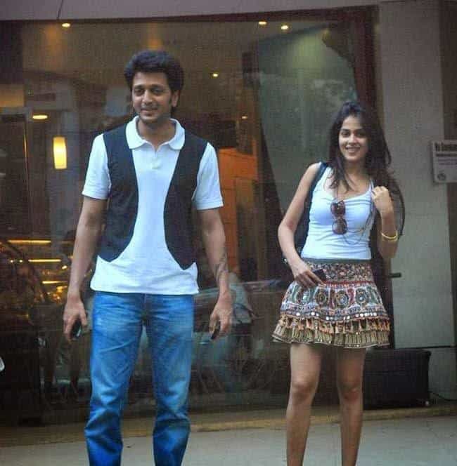 ↓14- Genelia D’souza And Riteish Deshmukh