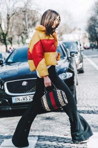 ↓ 7. What To Wear With a Cropped Puffer Jacket