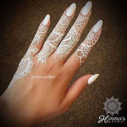 ↓ 35 – All White Fingers And Nails